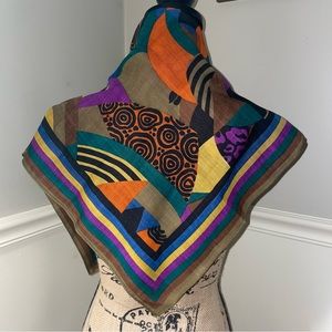 Vintage THE VERA STUDIO Wool Scarf Japan